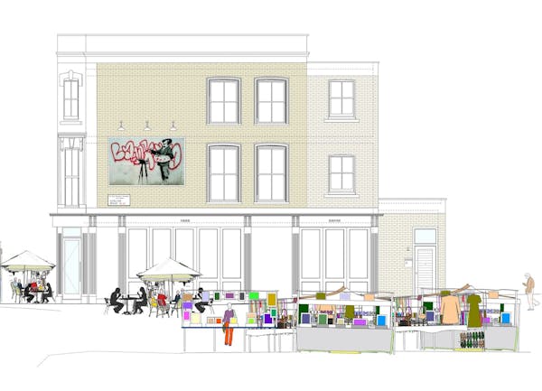 Image for Enstar builds £6.5m Notting Hill scheme around a Banksy mural