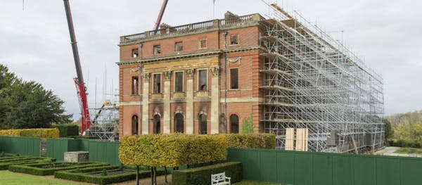 Image for National Trust launches international hunt for a team to restore fire-gutted stately home