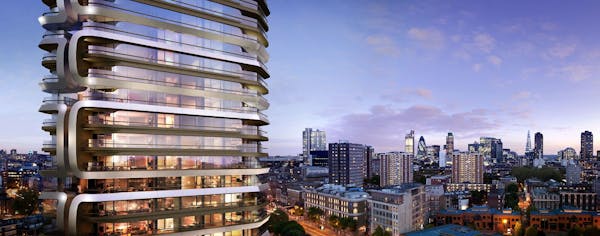 Image for London's 'first beautiful resi high rise' launches on Regent's Canal