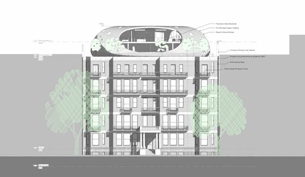 Image for RBKC mulls futuristic mansion block extension scheme