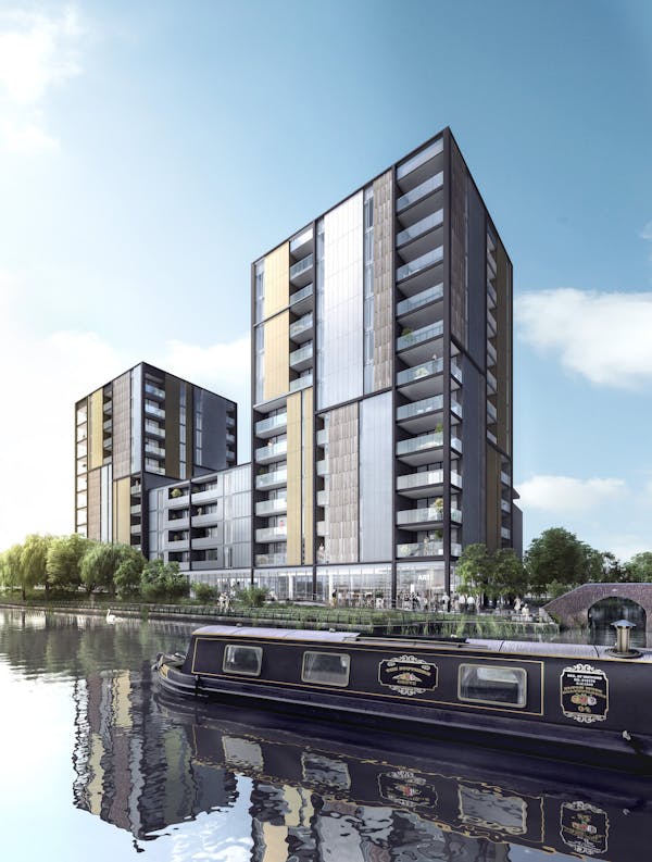 Image for New resi JV premieres with £40m Hayes waterside scheme