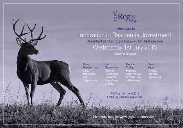 Image for Event: Innovation in Residential Investment