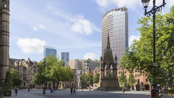 Image for Neville's new-look Manchester tower gets thumbs-up from Historic England
