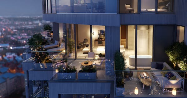 Image for Canary Wharf Group unveils One Park Drive 'Sky Lofts'