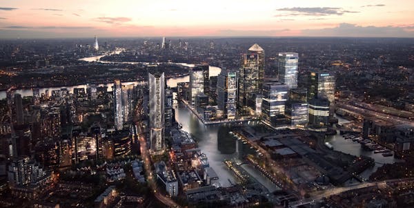 Image for Chinese developer Xinyuan makes its first UK play, splashing £30m on an East London tower