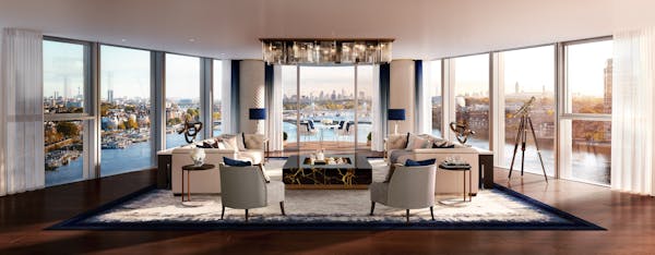 Image for In Pictures: Chelsea Waterfront launches sales in SW10's tallest building