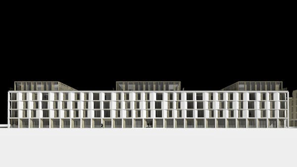 Image for In Pictures: Broadway Malyan's resi plans approved for Walton-on-Thames' Birds Eye site