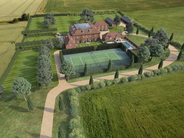 Image for Sherbourne launches £9m 'flagship' new-build country house in the Berkshire Downs