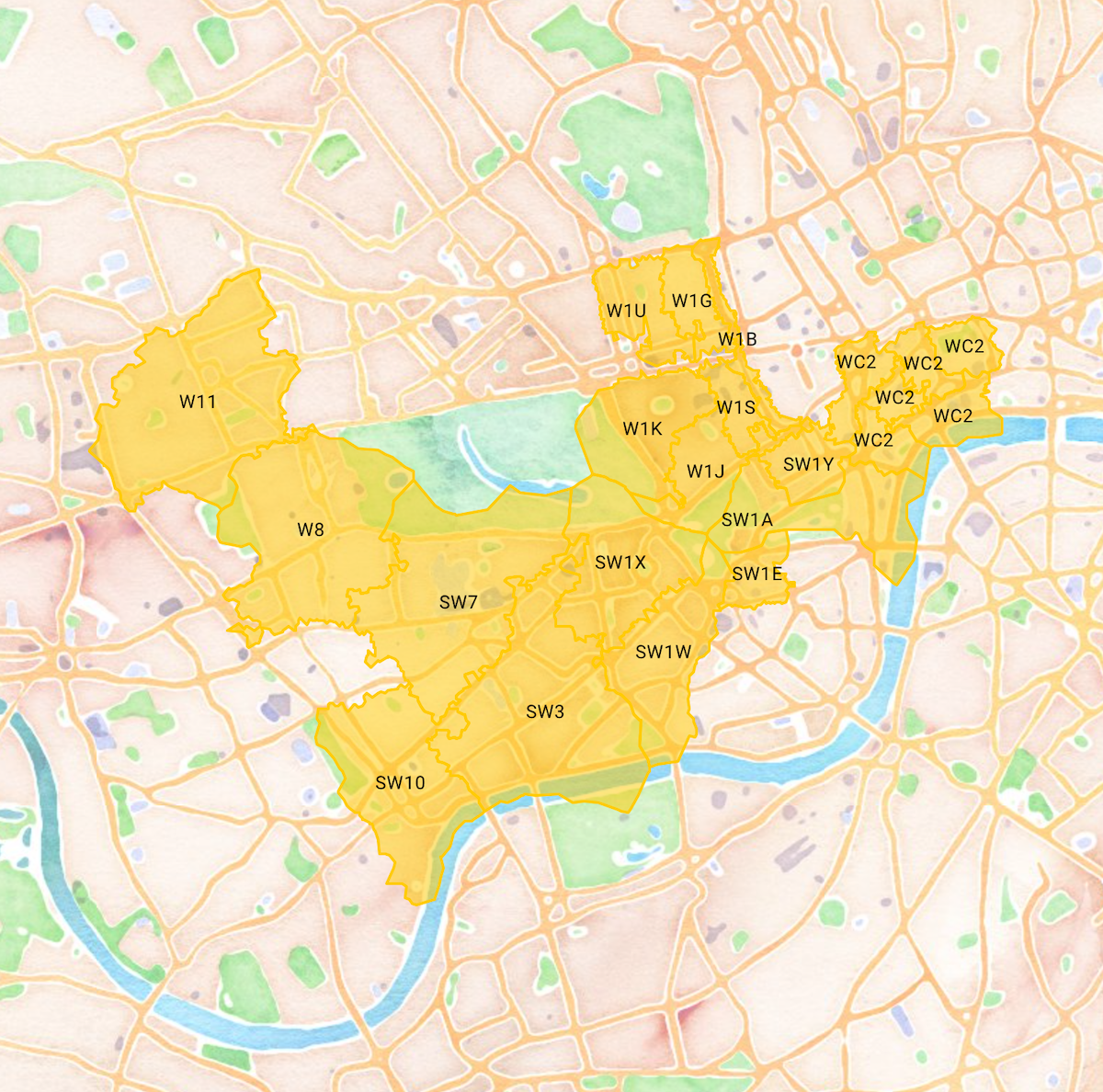 The £2m+ Districts: Notting Hill & Marylebone join the Golden Postcodes ...