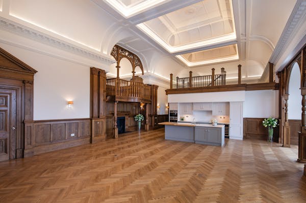 Image for Newcourt unveils 'ballroom' apartment at East Sussex heritage scheme