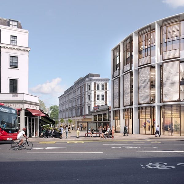 Image for Native Land reveals new mixed-use plans for South Kensington Tube station site