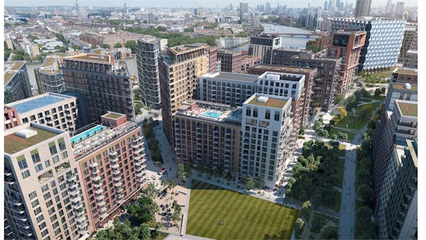 Image for Greystar JV completes on £101m Nine Elms build-to-rent site; secures £385m development loan