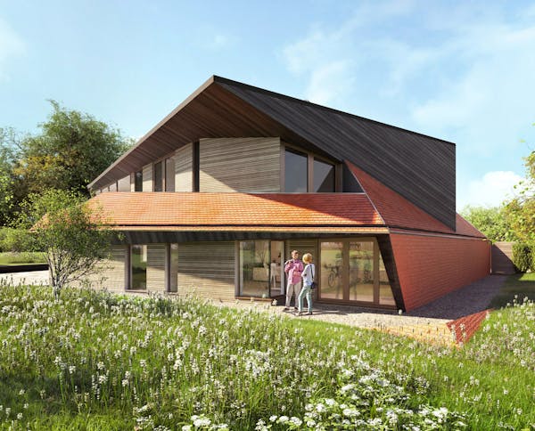 Image for Green light for 'elaborate & expressive' new country house in Kent