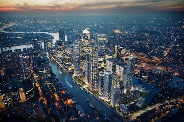 Image for In Pictures: Canary Wharf Group launches final 10 Park Drive resi units