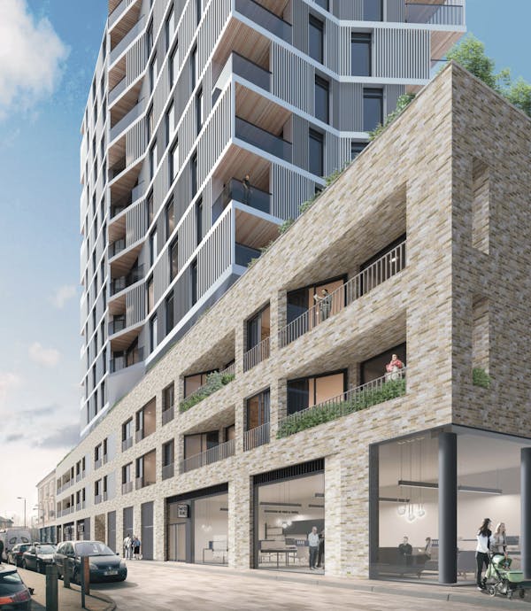 Image for Plans go in for 74-home development of Battersea brewery site