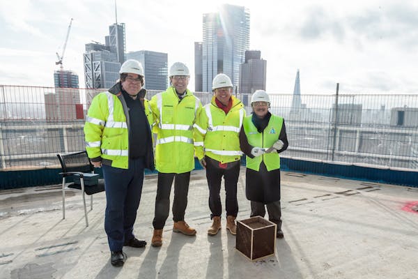 Image for MTD's £500m One Crown Place tops out