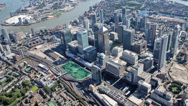 Image for Allies & Morrison floats 'flexible' mixed-use plans for Canary Wharf's North Quay