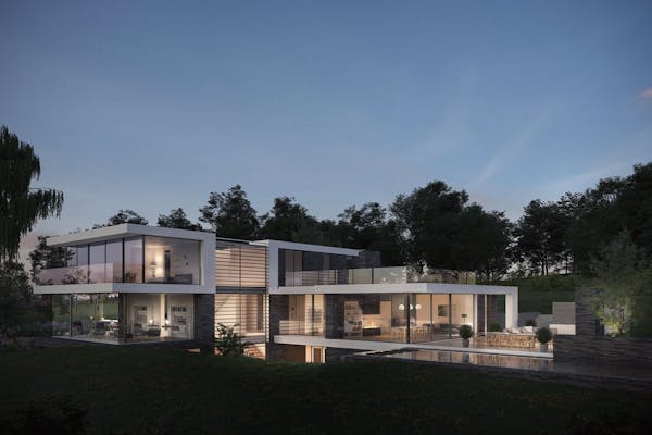 Image for Buckinghamshire planners OK 'futuristic' super-prime green belt mansion