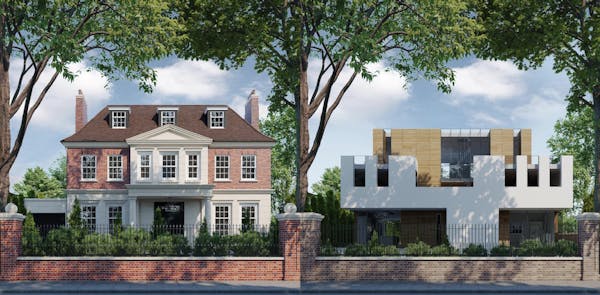 Image for £40m super-prime concept mansion site offered for sale in North London