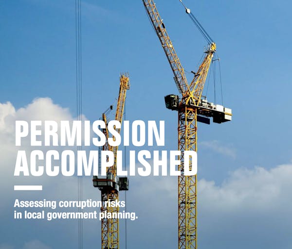 Image for Ten ways to tackle corruption in the planning system