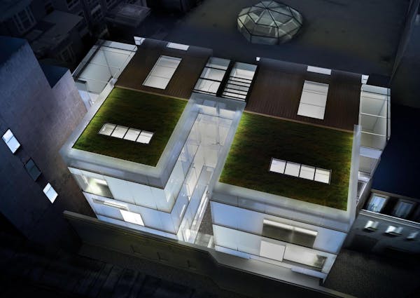 Image for Mayfair's most expensive new-build: Two-for-one glass mansion pitched at £50m