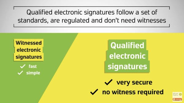 Image for Watch: A quick explainer on electronic signatures from HM Land Registry