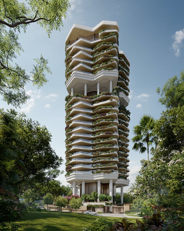 Image for London architects PLP unveil debut resi tower in Singapore