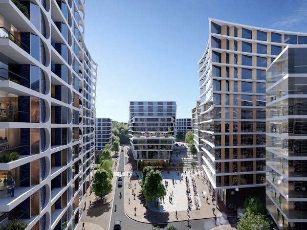 Image for Bristol's ZHA-designed Temple Island promises a 'resilient' new urban quarter