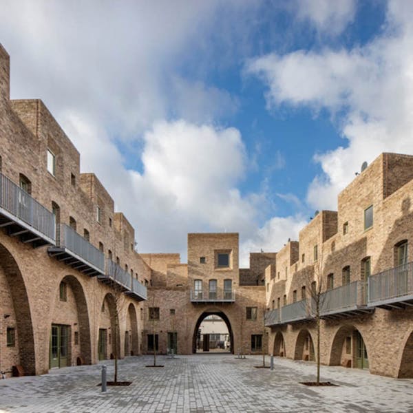 Image for Top architecture awards celebrate a new university building in Kingston, affordable townhouses in Newham & a converted water tower in Norfolk