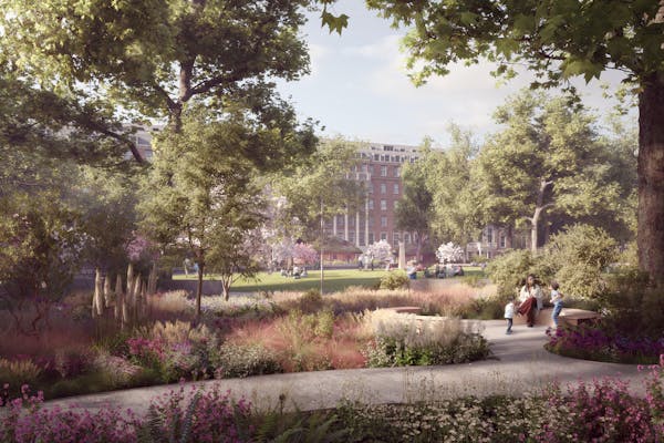 Image for Westminster green-lights Grosvenor Square revamp