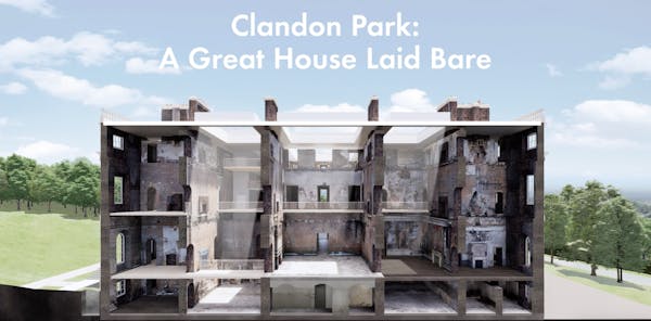 Image for Watch: Fire-gutted stately home to be reinvented as 'an x-ray of a great house'