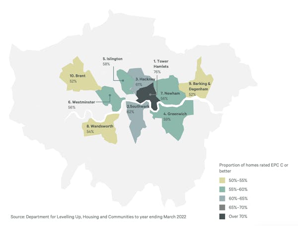 Image for Ranked: London's top boroughs for housing, sustainability & quality of life