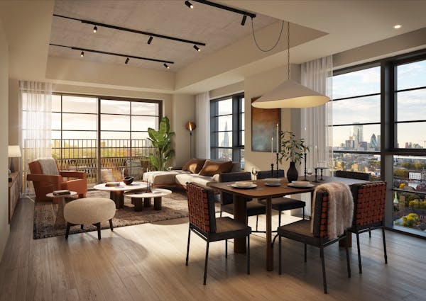 Image for In Pictures: British Land reveals debut Canada Water apartments ahead of Spring launch