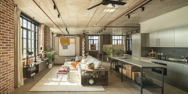 Image for Canary Wharf Group unveils 82 loft-style units by Karakusevic Carson Architects