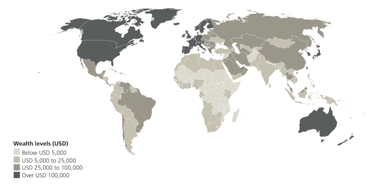 Wealthy Rise Global wealth has fallen - but is set to rise by 38% over the next five ...
