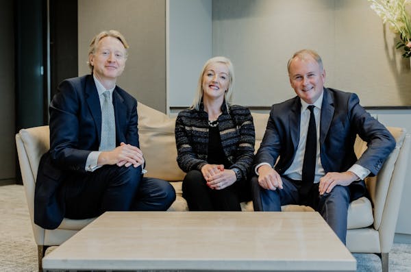 Image for 'After all, property is a people business': In conversation with top Savills execs Pete Bevan, Liza-Jane Kelly & Richard Gutteridge