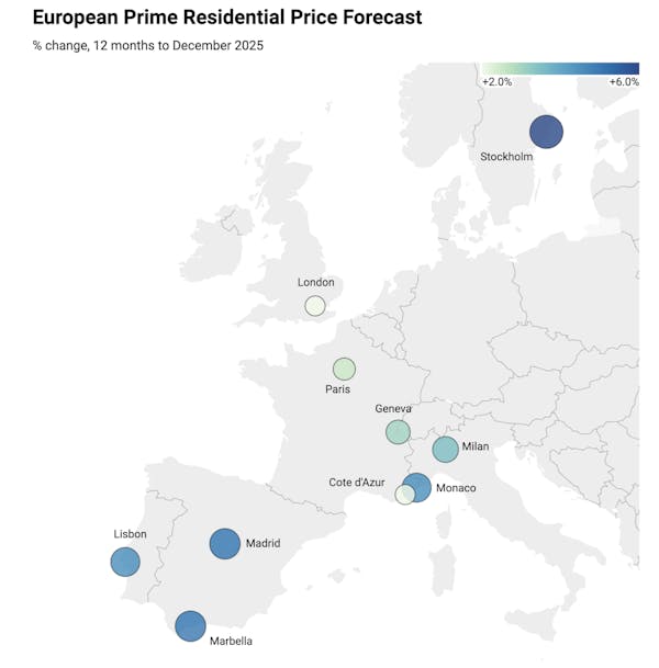 Image for Top-performing European prime property markets to watch in 2025