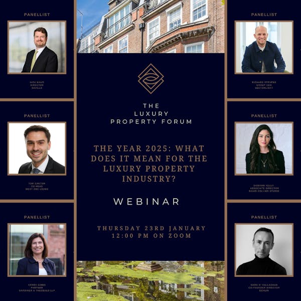 Image for Book Now: LPF webinar to explore what's in store for the luxury property sector in 2025