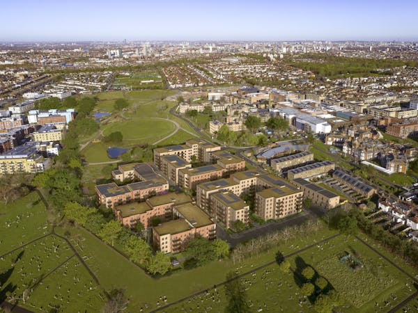 Image for London's largest new park opens in Wandsworth