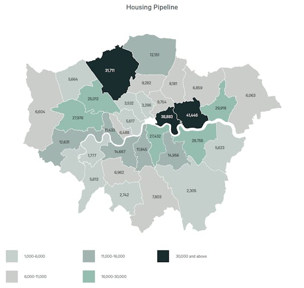 Image for Borough by Borough: Charting short supply & rising prices in London's housing market