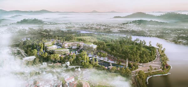 Image for International design team to shape ultra-luxe lakeside enclave in Vietnam