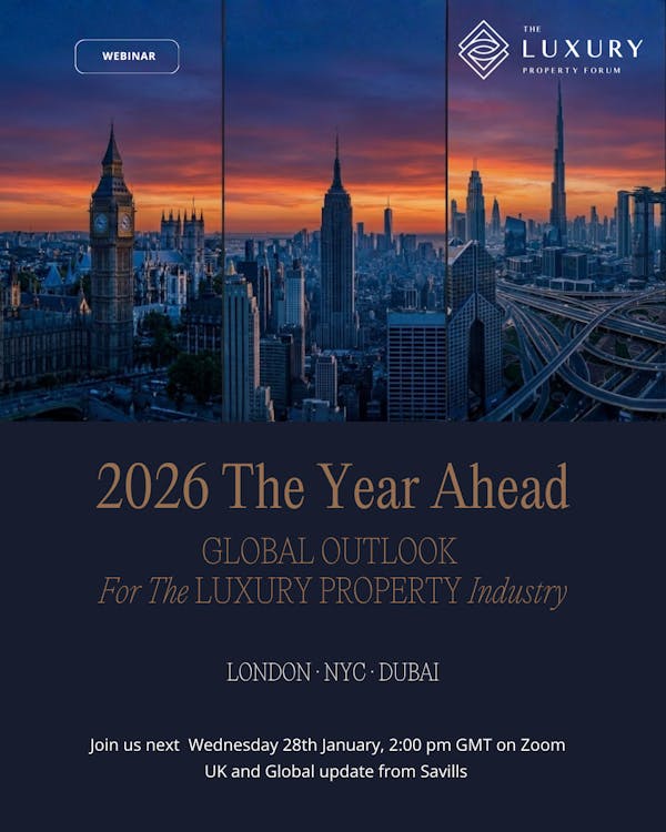 Image for Book Now: LPF webinar - The global outlook for the luxury property industry in 2026