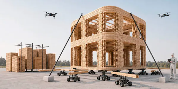 Image for Foster + Partners puts ‘robot swarms’ to work on buildings